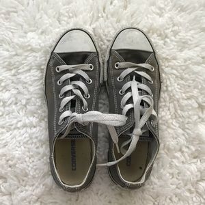 Converse low top Charcoal size 3 kids